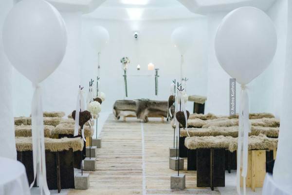 Mariage dans un igloo